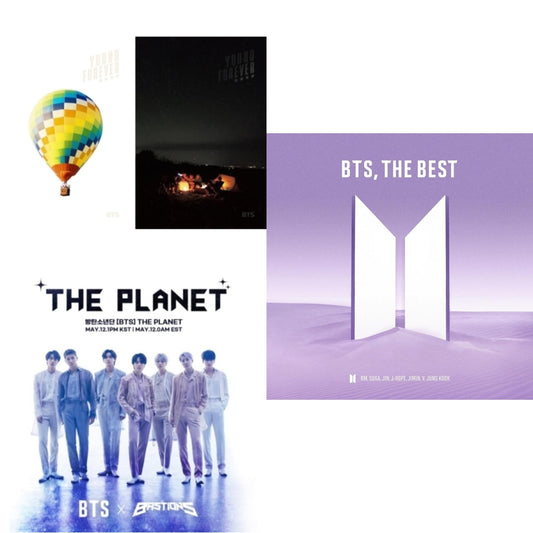 Bts - In The Mood For Love (Young Forever) (Special Album/Book/Card) & Planet (Bastions Ost) & BTS: The Best (2CD/Booklet) (Japanese Ver.)
