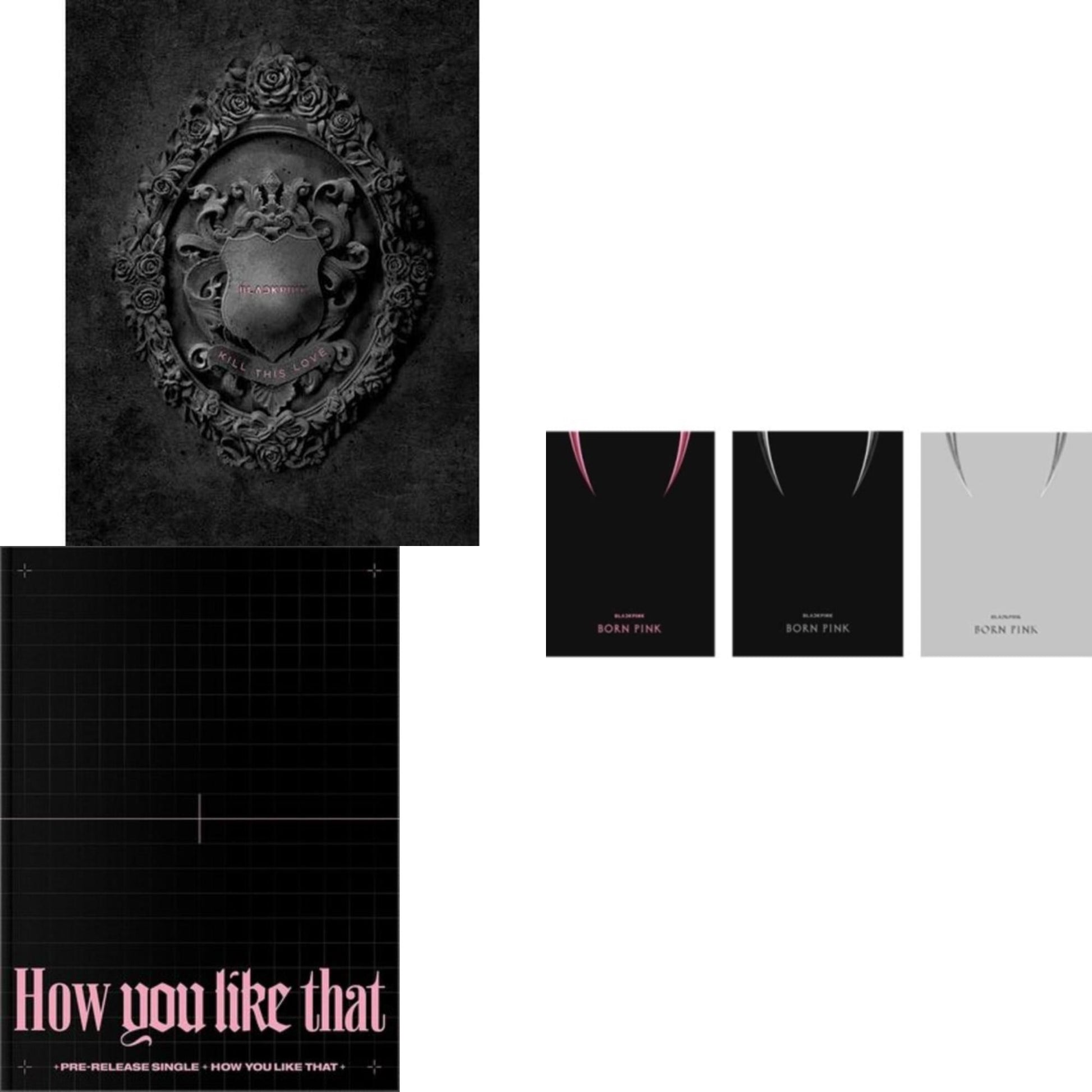Blackpink - Kill This Love (2Nd Mini Album) & How You Like That: Special Edition & Born Pink (Box Set) - CD Bundle