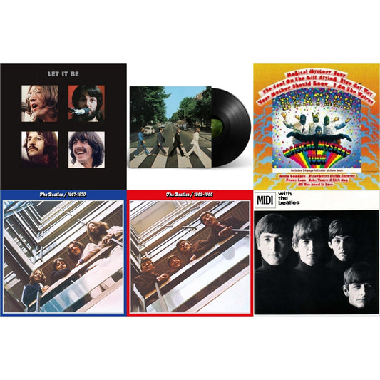 Beatles - With The Beatles & Magical Mystery Tour & Beatles 1962-1966 (2023 Edition) (Half-Speed) (3LP) & Beatles 1967-1970 (2023 Edition) (Half-Speed) (3LP) & Let It Be Special Edition (Super Deluxe/Slipbox/Book/4LP/12Inch Ep Box Set) & Abbey Road