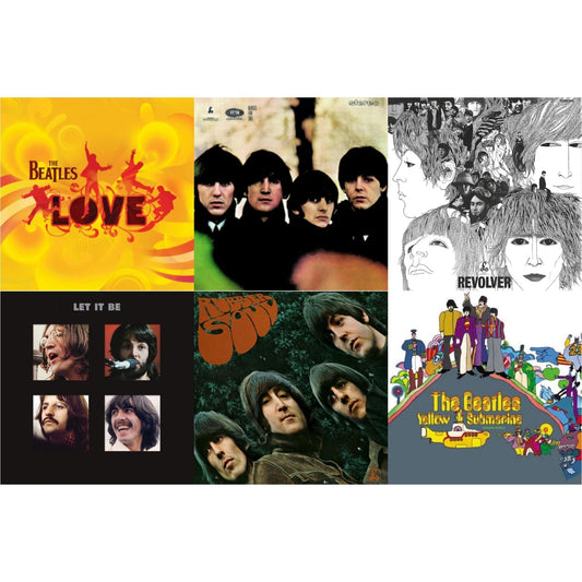 Beatles - Beatles For Sale & Rubber Soul & Yellow Submarine & Revolver Special Edition & Let It Be Special Edition (Super Deluxe/Slipbox/Book/4LP/12Inch Ep Box Set) & Love