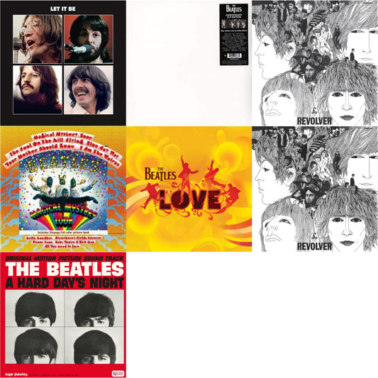 Beatles - Magical Mystery Tour & Revolver Special Edition & Revolver - Special Edition (Picture Disc) & Hard Day's Night (Ost)  & Let It Be Special Edition & Love  & Beatles (The White Album) (2 LP)
