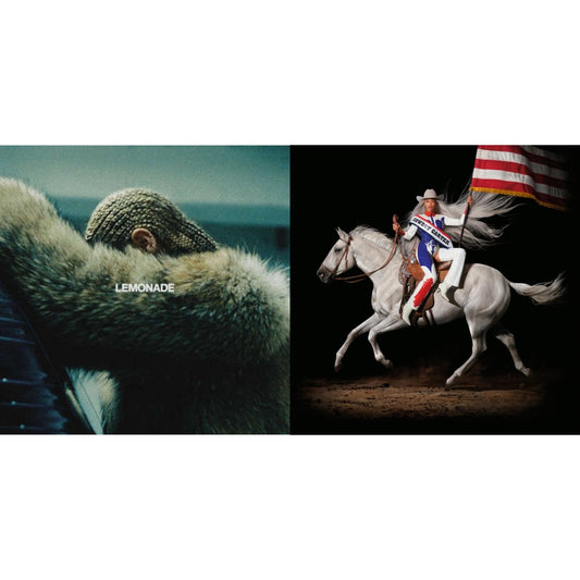 Beyonce - Lemonade (Limited 180G Yellow LP Vinyl/Dl Card Includes Audio & Video) & Cowboy Carter (X) (2LP/180G)