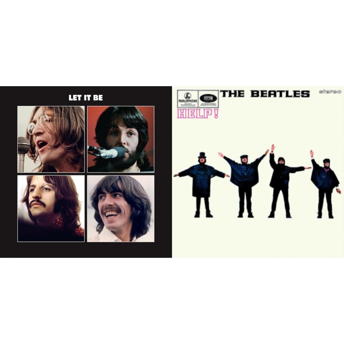 Beatles - Help & Let It Be Special Edition - LP Vinyl Bundle