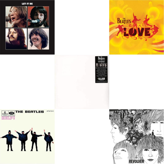 Beatles - Help & Revolver Special Edition & Let It Be Special Edition & Love  & Beatles (The White Album) (2LP)