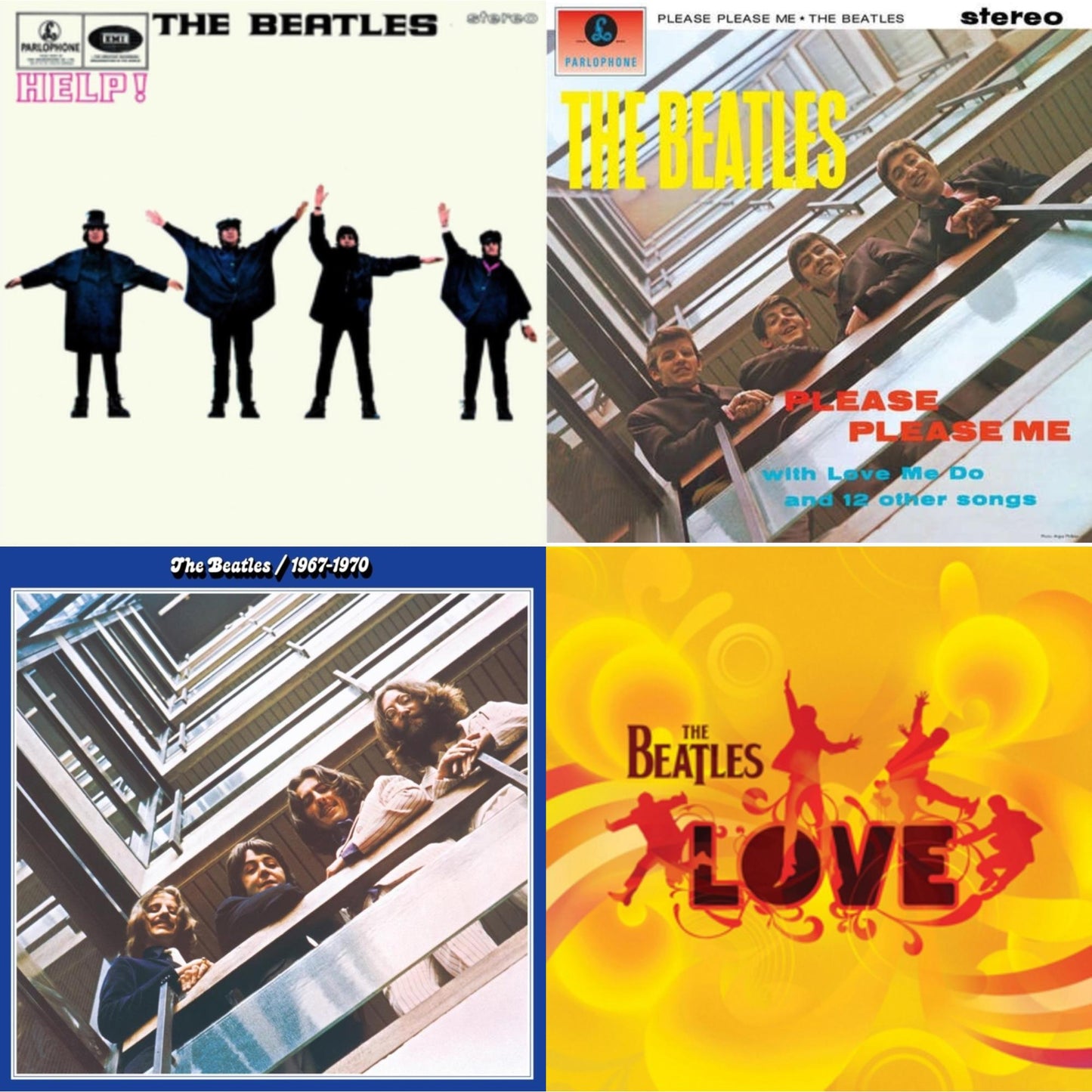 Beatles - Help & Please Please Me & Beatles 1967-1970 (2023 Edition) (Half-Speed) (3LP) & Love