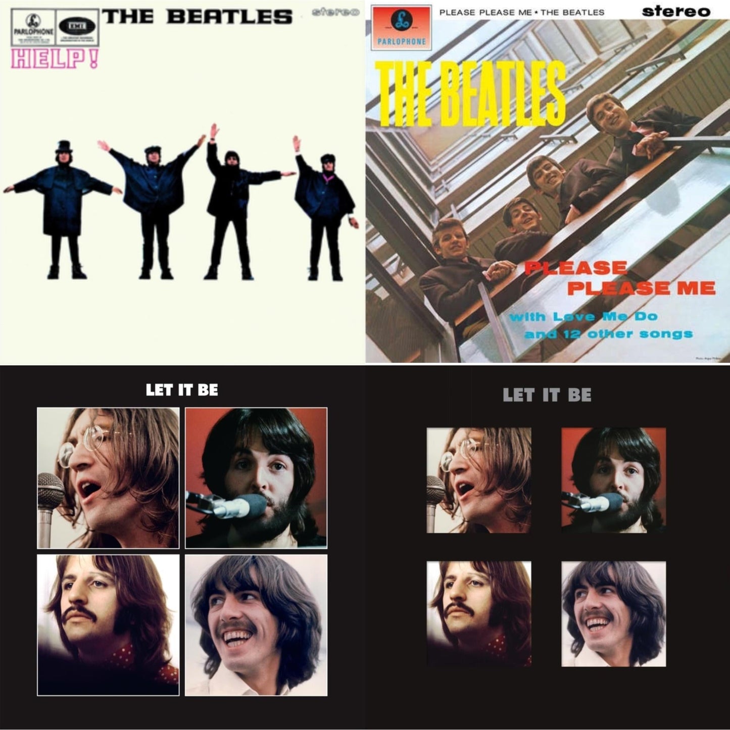 Beatles - Help & Please Please Me & Let It Be Special Edition & Let It Be Special Edition (Super Deluxe/Slipbox/Book/4LP/12Inch Ep Box Set)