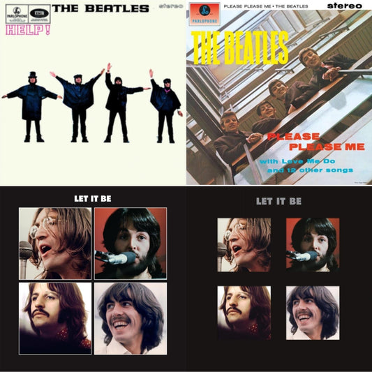 Beatles - Help & Please Please Me & Let It Be Special Edition & Let It Be Special Edition (Super Deluxe/Slipbox/Book/4LP/12Inch Ep Box Set)