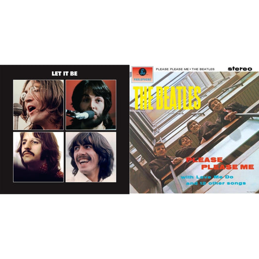 Beatles - Please Please Me & Let It Be Special Edition - LP Vinyl Bundle