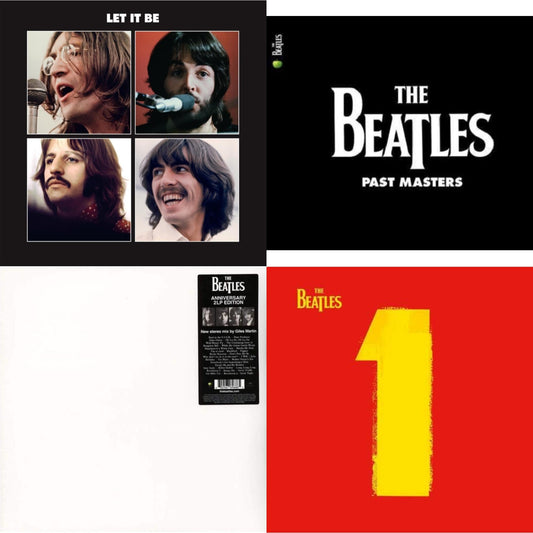 Beatles - Past Masters 1 & 2 & Let It Be Special Edition & 1 (2015 Reissue) & Beatles (The White Album) (2LP)
