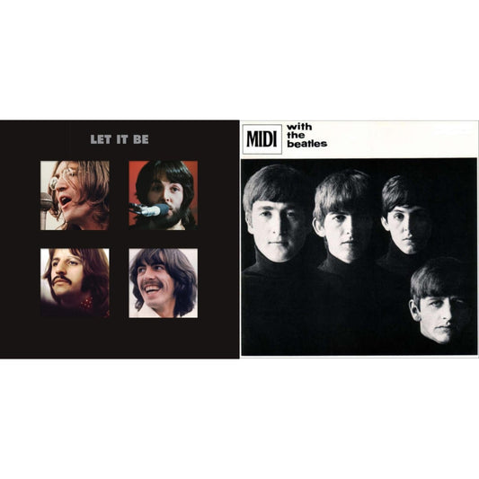 Beatles - With The Beatles & Let It Be Special Edition (Super Deluxe/Slipbox/Book/4LP/12Inch Ep Box Set)