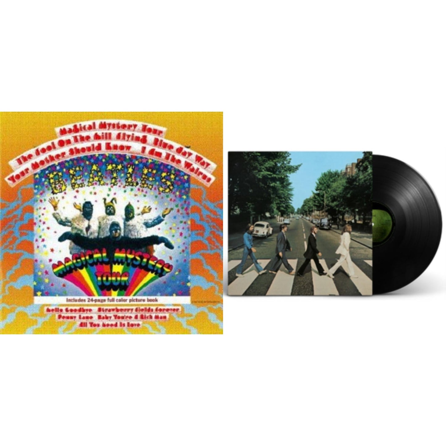 Beatles - Magical Mystery Tour & Abbey Road Anniversary - LP Vinyl Bundle