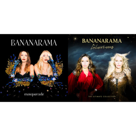 Bananarama - Masquerade (Limited/Blue LP Vinyl) & Glorious - The Ultimate Collection