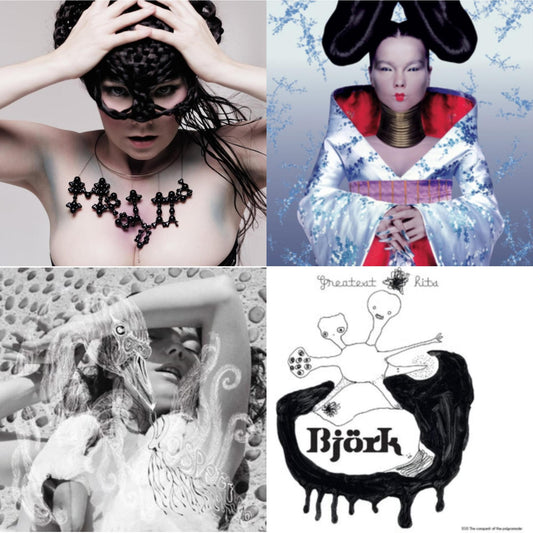 Bjork - Homogenic & Vespertine & Greatest Hits & Medulla - LP Vinyl Bundle