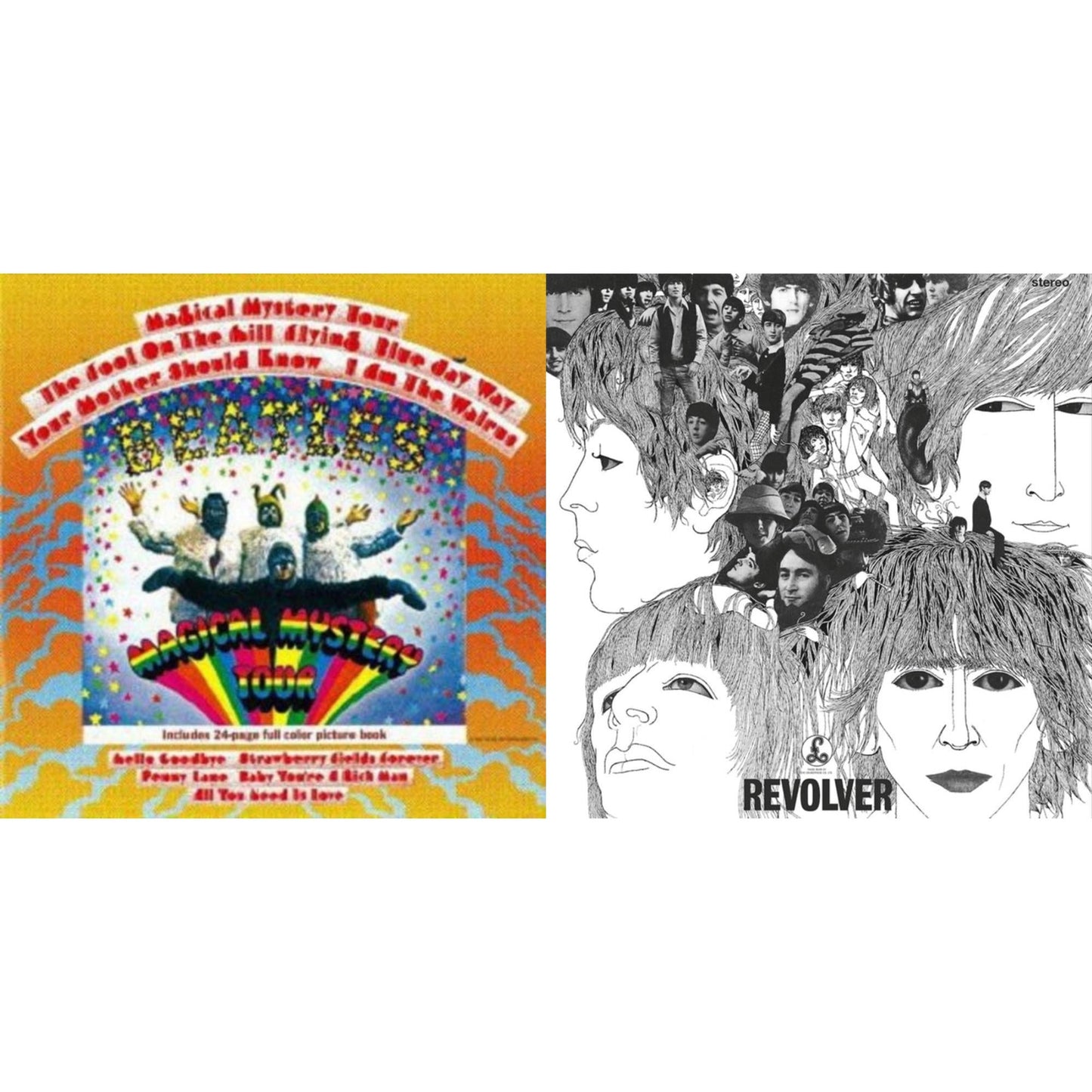 Beatles - Magical Mystery Tour & Revolver Special Edition - LP Vinyl Bundle