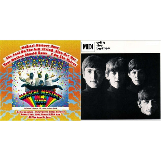 Beatles - With The Beatles & Magical Mystery Tour - LP Vinyl Bundle
