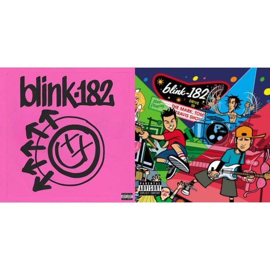 Blink-182 - One More Time… (X) & Mark Tom & Travis Show (Enema Strikes Back) - LP Vinyl Bundle