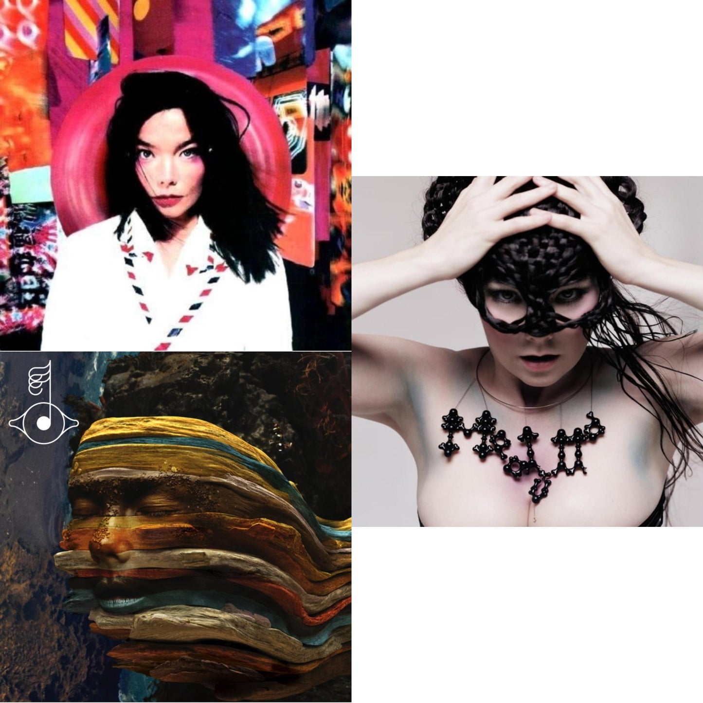 Bjork - Post & Medulla & Bastards: Remix - LP Vinyl Bundle