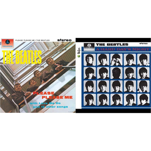 Beatles - Hard Day's Night & Please Please Me - LP Vinyl Bundle