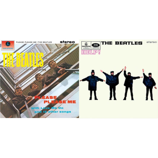 Beatles - Help & Please Please Me - LP Vinyl Bundle