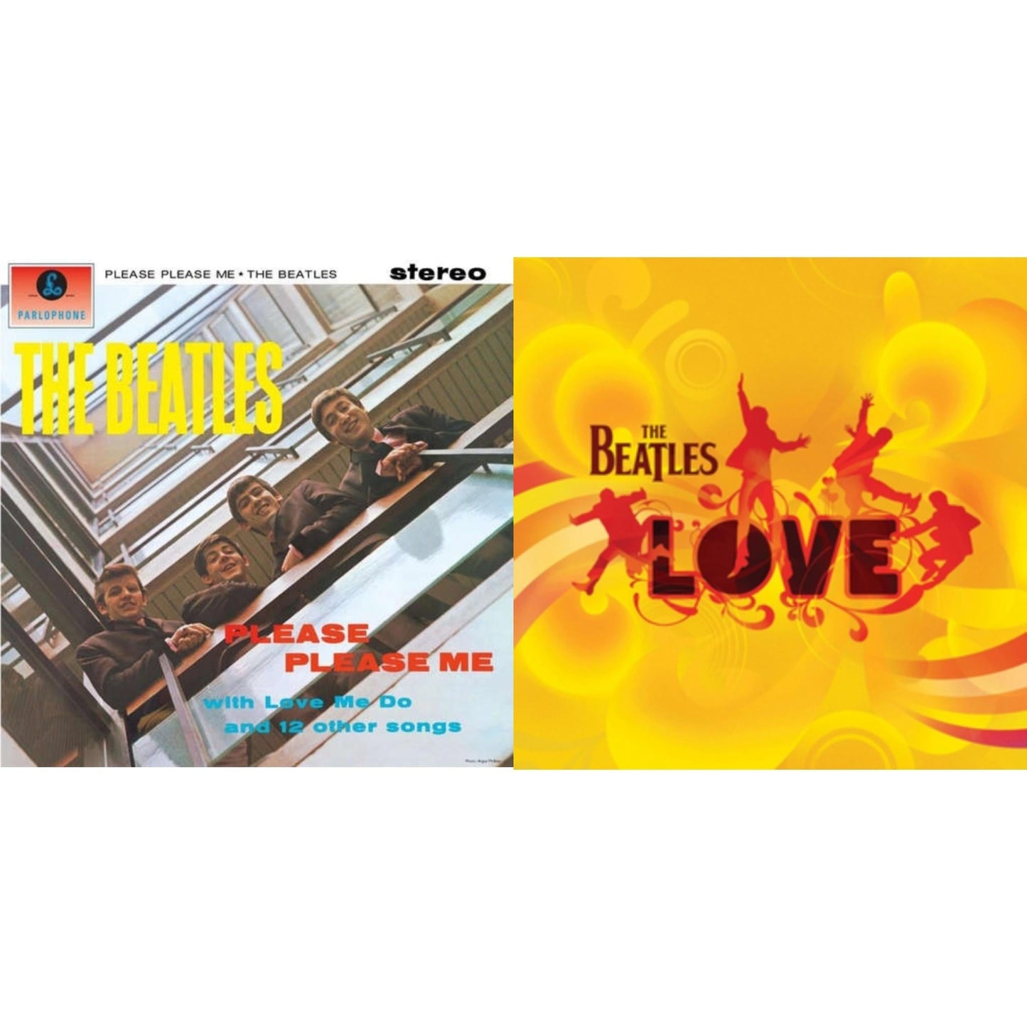 Beatles - Please Please Me & Love  - LP Vinyl Bundle