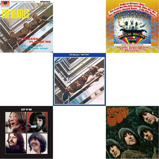 Beatles - Please Please Me & Rubber Soul & Magical Mystery Tour & Beatles 1967-1970 (2023 Edition) (Half-Speed) (3LP) & Let It Be Special Edition