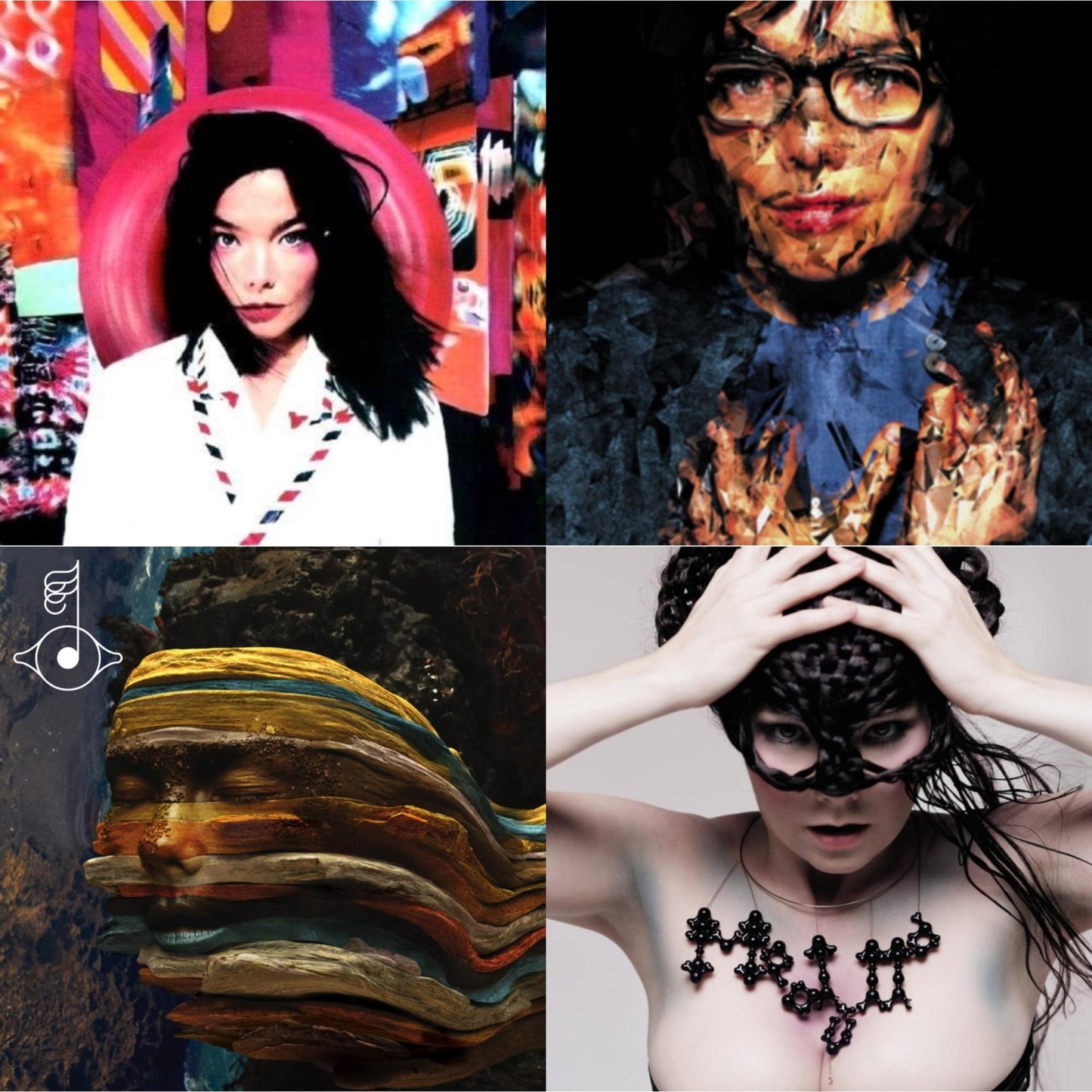 Bjork - Post & Medulla & Selma Songs & Bastards: Remix - LP Vinyl Bundle