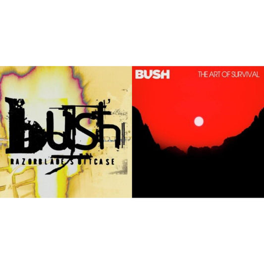 Bush - Razorblade Suitcase (In Addition) (Pink LP Vinyl) (Ten Bands One Cause) & Art Of Survival (Black LP Vinyl)