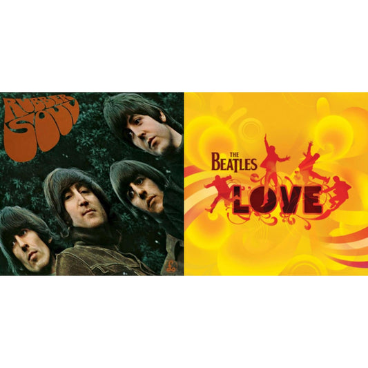 Beatles - Rubber Soul & Love  - LP Vinyl Bundle