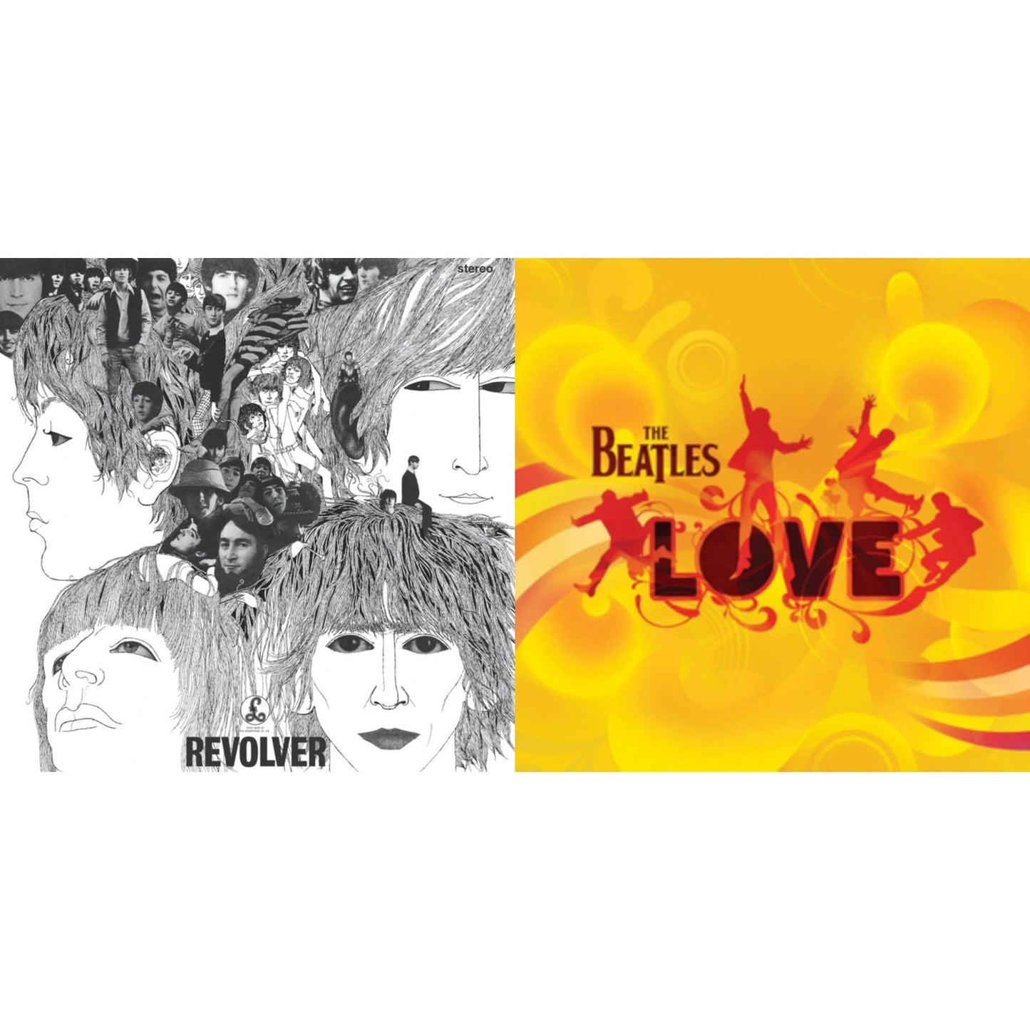 Beatles - Revolver - Special Edition (Picture Disc) & Love  - LP Vinyl Bundle