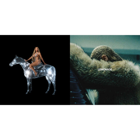 Beyonce - Renaissance (X) (180G/2LP) & Lemonade (Limited 180G Yellow LP Vinyl/Dl Card Includes Audio & Video)