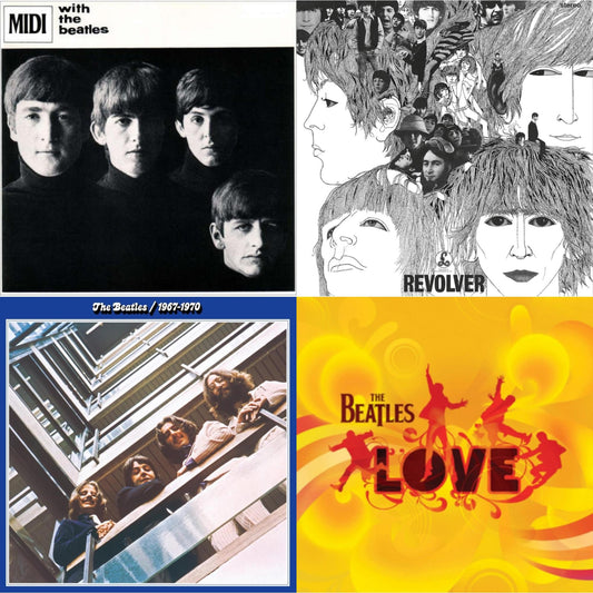 Beatles - With The Beatles & Revolver Special Edition & Beatles 1967-1970 (2023 Edition) (Half-Speed) (3LP) & Love