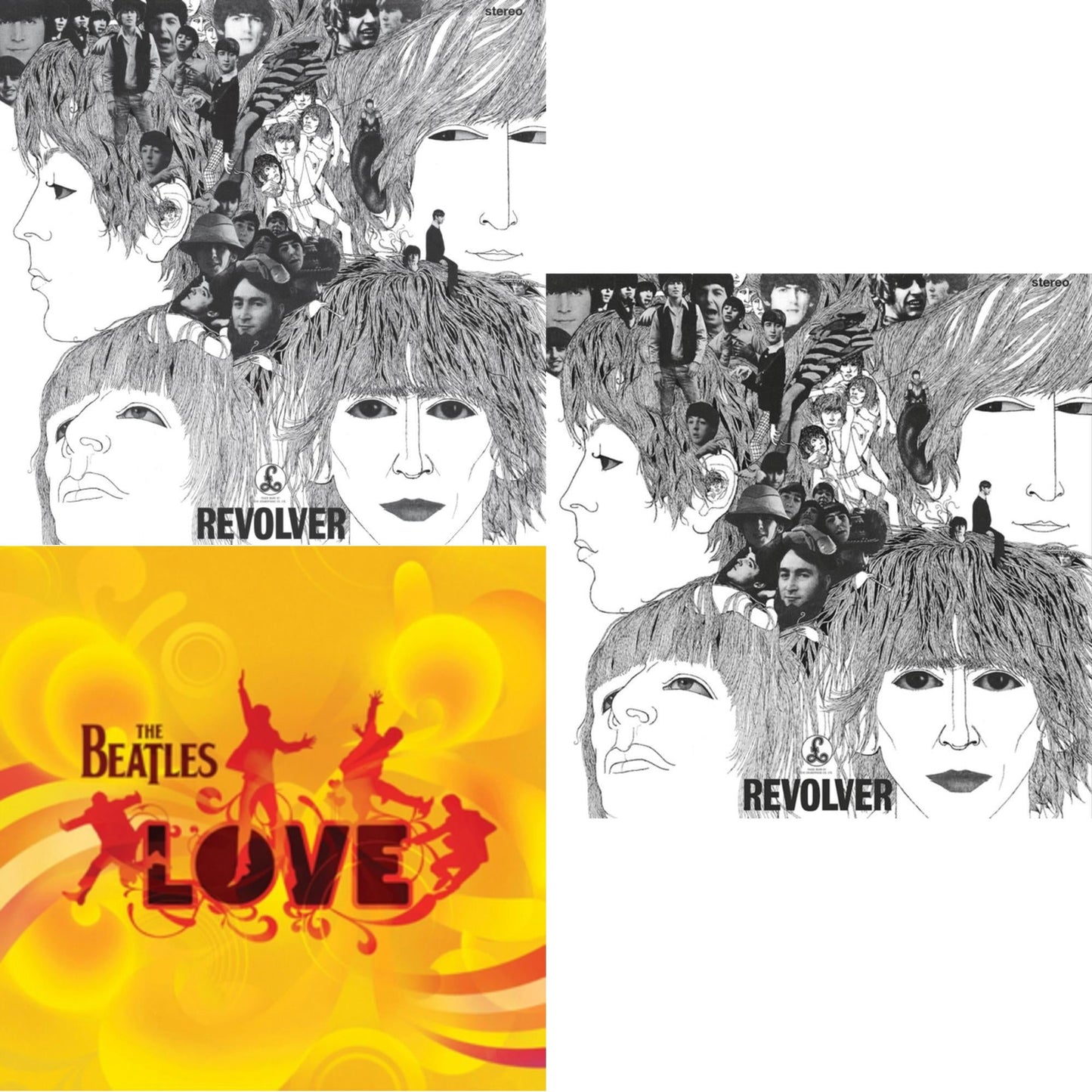 Beatles - Revolver Special Edition & Revolver - Special Edition (Picture Disc) & Love  - LP Vinyl Bundle