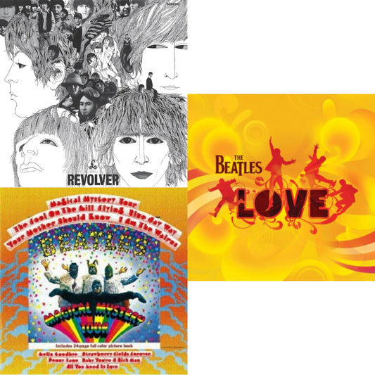 Beatles - Magical Mystery Tour & Revolver - Special Edition (Picture Disc) & Love  - LP Vinyl Bundle