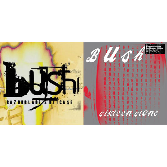 Bush - Razorblade Suitcase (In Addition) (Pink LP Vinyl) (Ten Bands One Cause) & Sixteen Stone