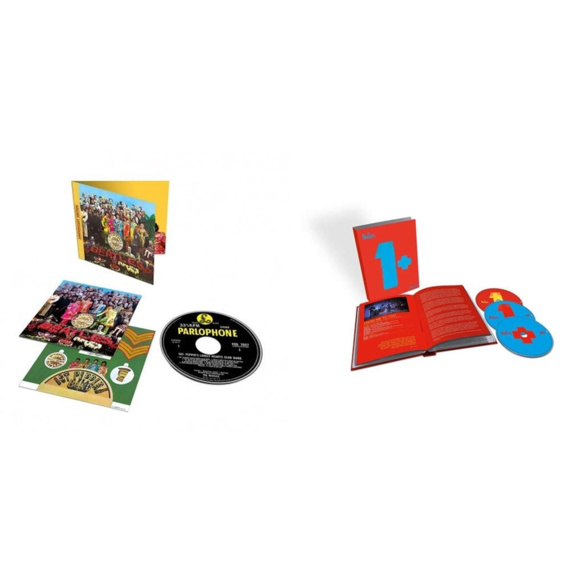 Beatles - 1+ (CD/2 DVD) & Sgt. Pepper's Lonely Hearts Club Band (Anniversary Edition)