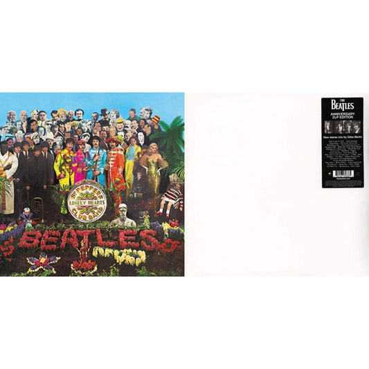 Beatles - Sgt. Pepper's Lonely Hearts Club Band (2017 Stereo Mix/180G/Original Stencils) & Beatles (The White Album) (2LP)