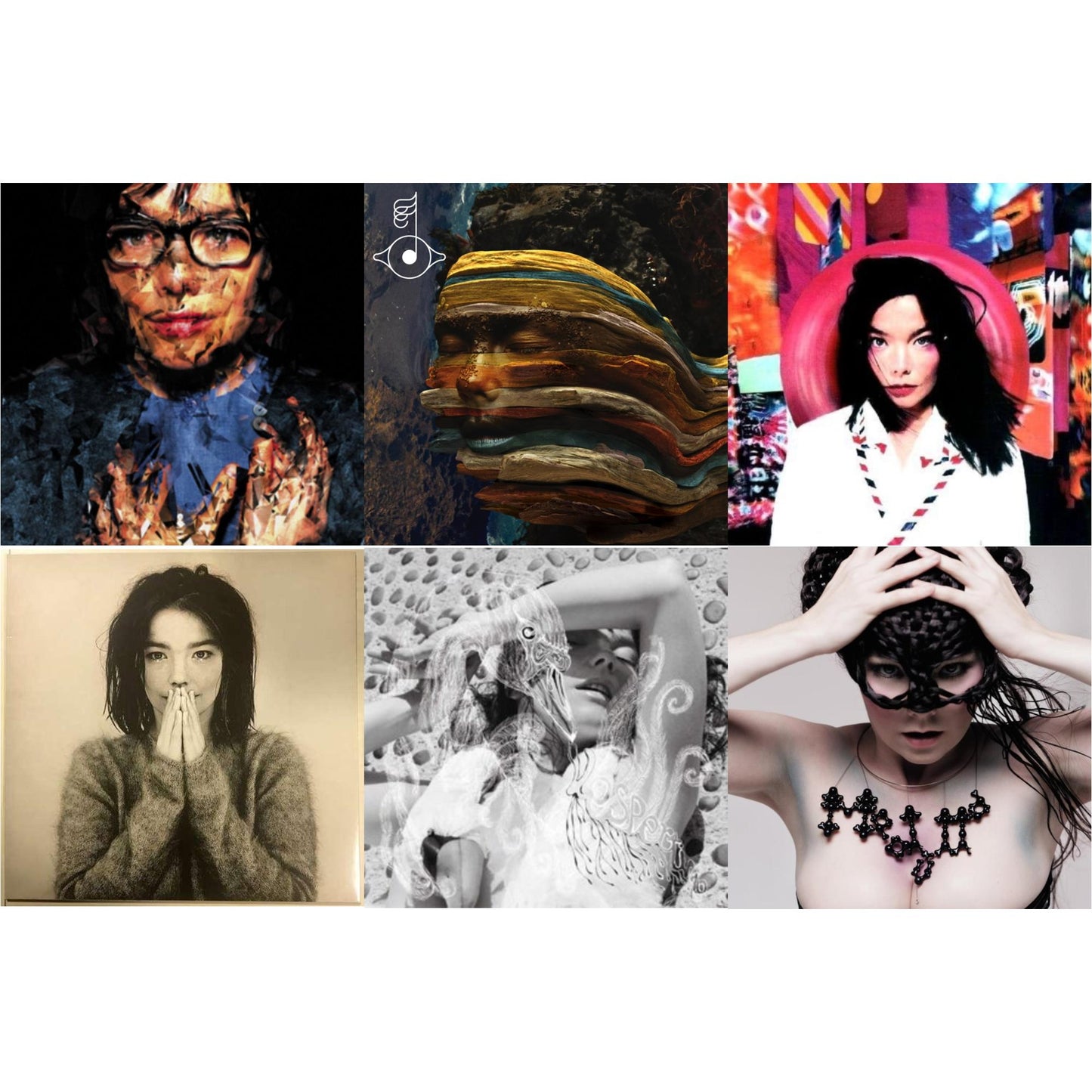 Bjork - Debut & Post & Vespertine & Medulla & Selma Songs & Bastards: Remix - LP Vinyl Bundle