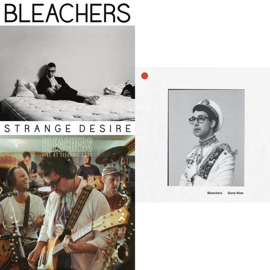 Bleachers - Gone Now (180G/Gold Palate LP Vinyl) & Strange Desire (180G/Translucent Yellow LP Vinyl) & Live At Electric Lady (Fruit Punch Colored LP Vinyl/140G)