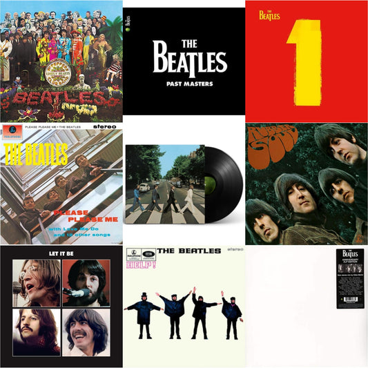 Beatles - Help & Please Please Me & Rubber Soul & Past Masters 1 & 2 & Let It Be Special Edition & 1 (2015 Reissue) & Sgt. Pepper's Lonely Hearts Club Band (2017 Stereo Mix/180G/Original Stencils) & Beatles (The White Album) (2LP) & Abbey Road