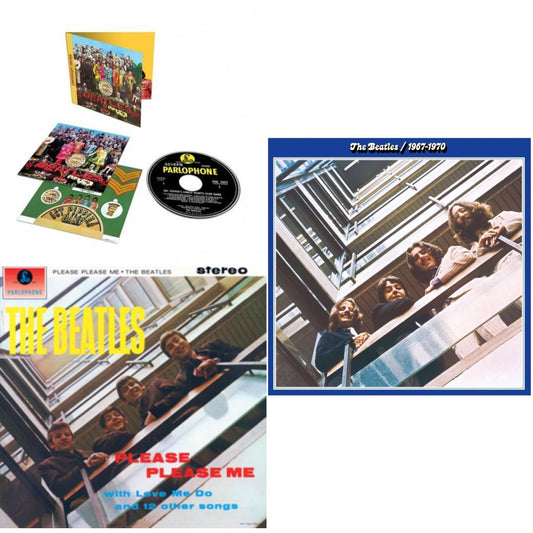 Beatles - Please Please Me & Beatles 1967-1970 (2023 Edition) (2CD) & Sgt. Pepper's Lonely Hearts Club Band (Anniversary Edition)