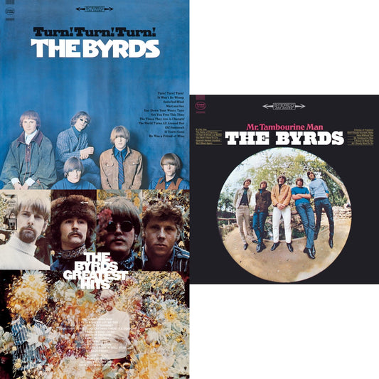 Byrds - Greatest Hits & Mr. Tambourine Man & Turn Turn Turn - CD Bundle