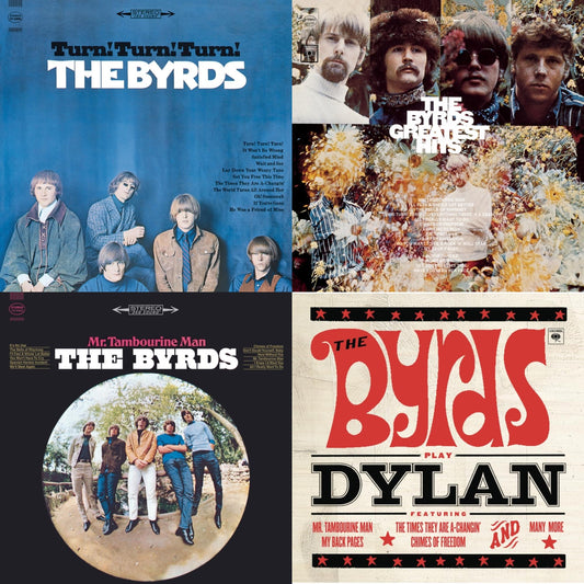 Byrds - Greatest Hits & Byrds Play Dylan & Mr. Tambourine Man & Turn Turn Turn - CD Bundle