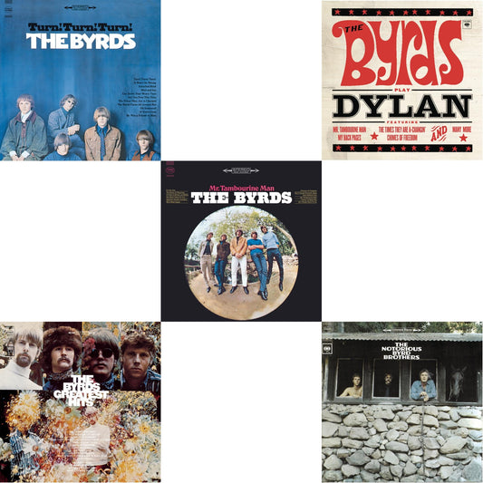 Byrds - Greatest Hits & Byrds Play Dylan & Notorious Byrd Brothers & Mr. Tambourine Man & Turn Turn Turn - CD Bundle