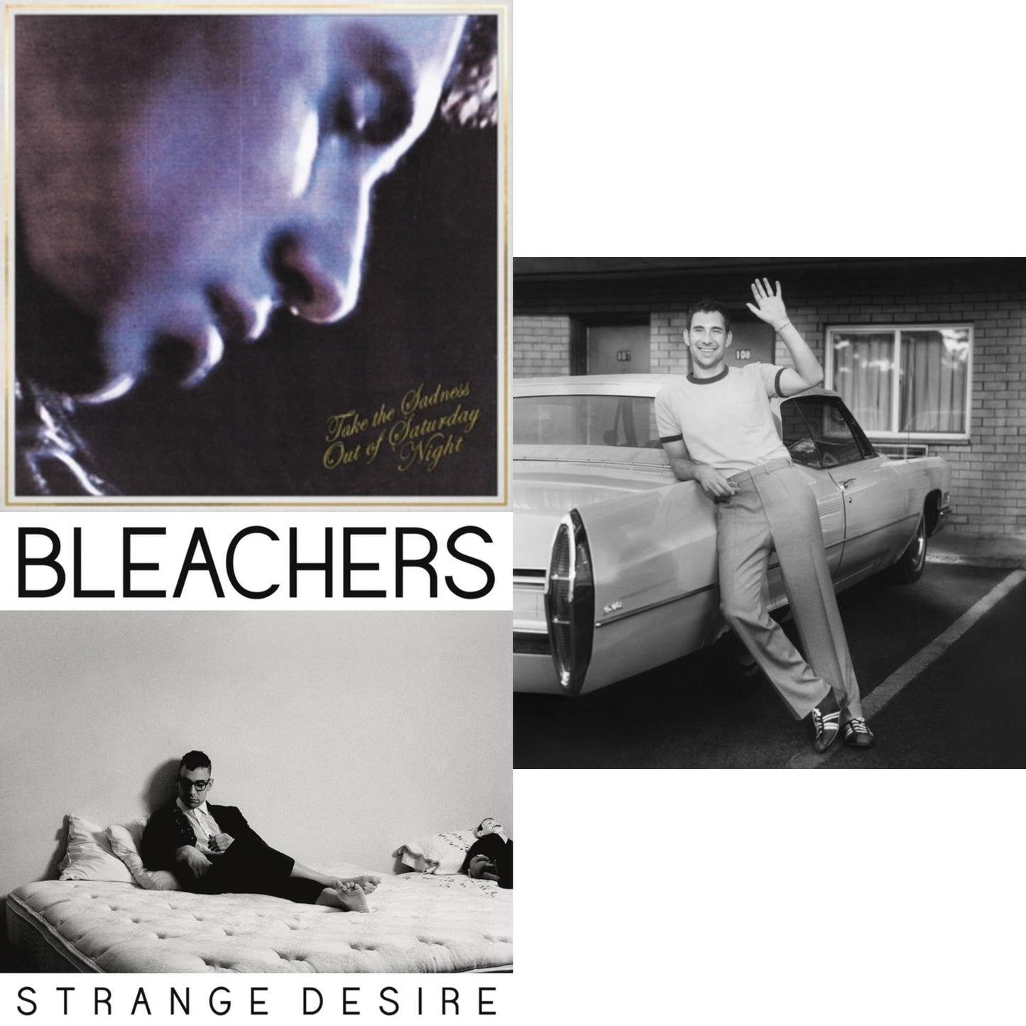 Bleachers - Strange Desire (180G/Translucent Yellow LP Vinyl) & Take The Sadness Out Of Saturday Night (180G/Green Glow LP Vinyl) & Bleachers (Clear Vinyl/2LP)