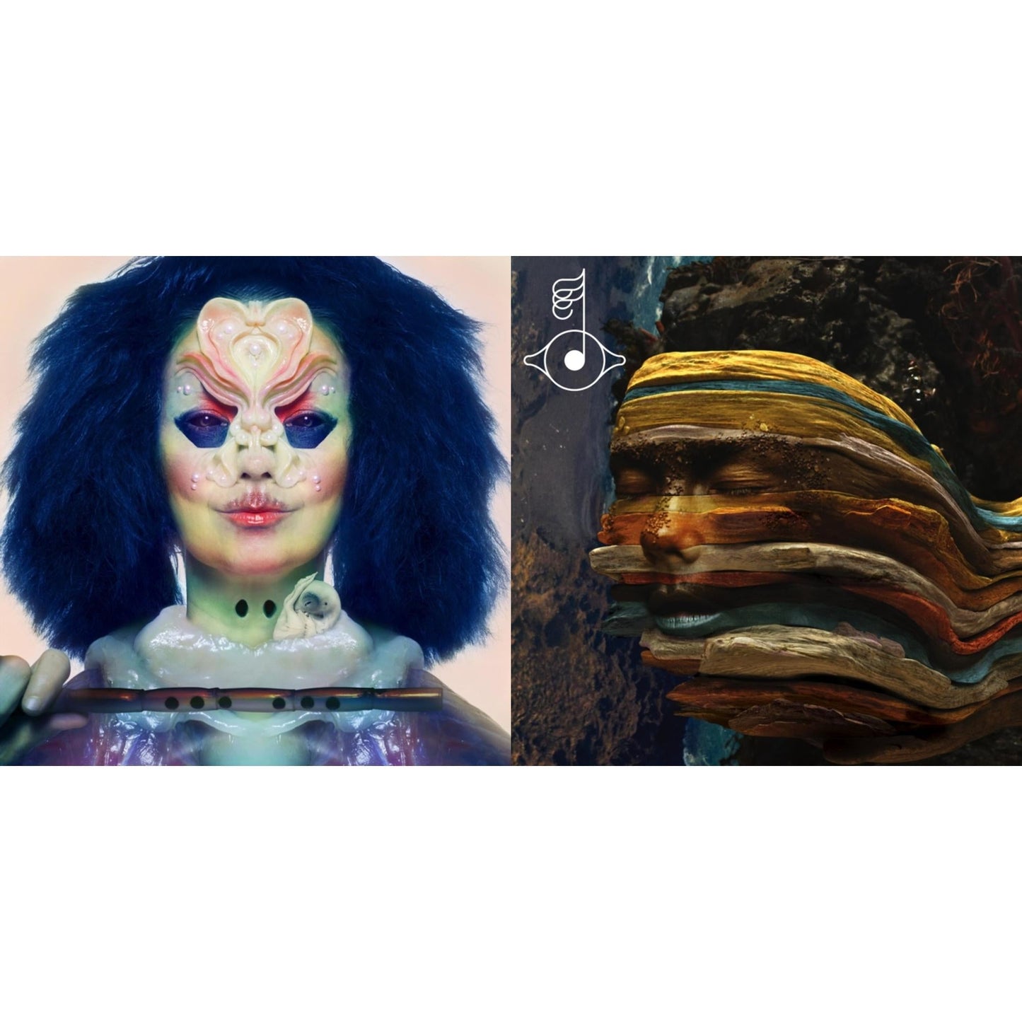 Bjork - Utopia & Bastards: Remix - LP Vinyl Bundle