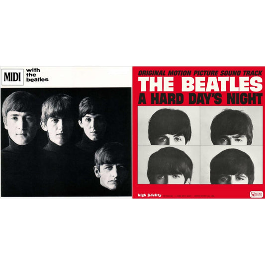 Beatles - With The Beatles & Hard Day's Night (Ost)  - LP Vinyl Bundle