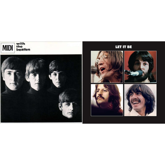Beatles - With The Beatles & Let It Be Special Edition - LP Vinyl Bundle