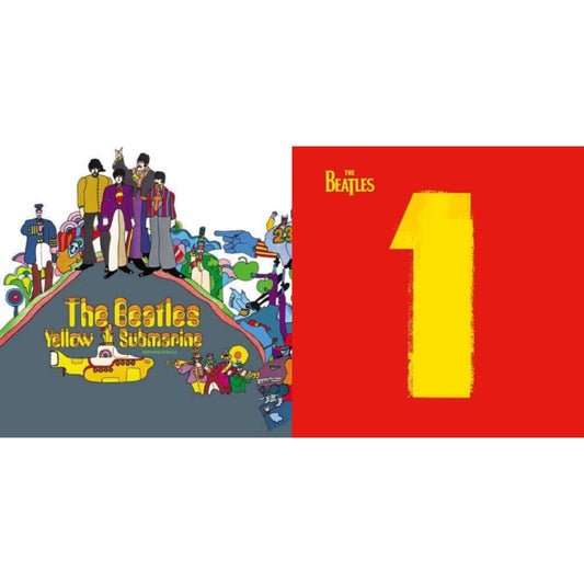 Beatles - Yellow Submarine & 1 (2015 Reissue) - LP Vinyl Bundle
