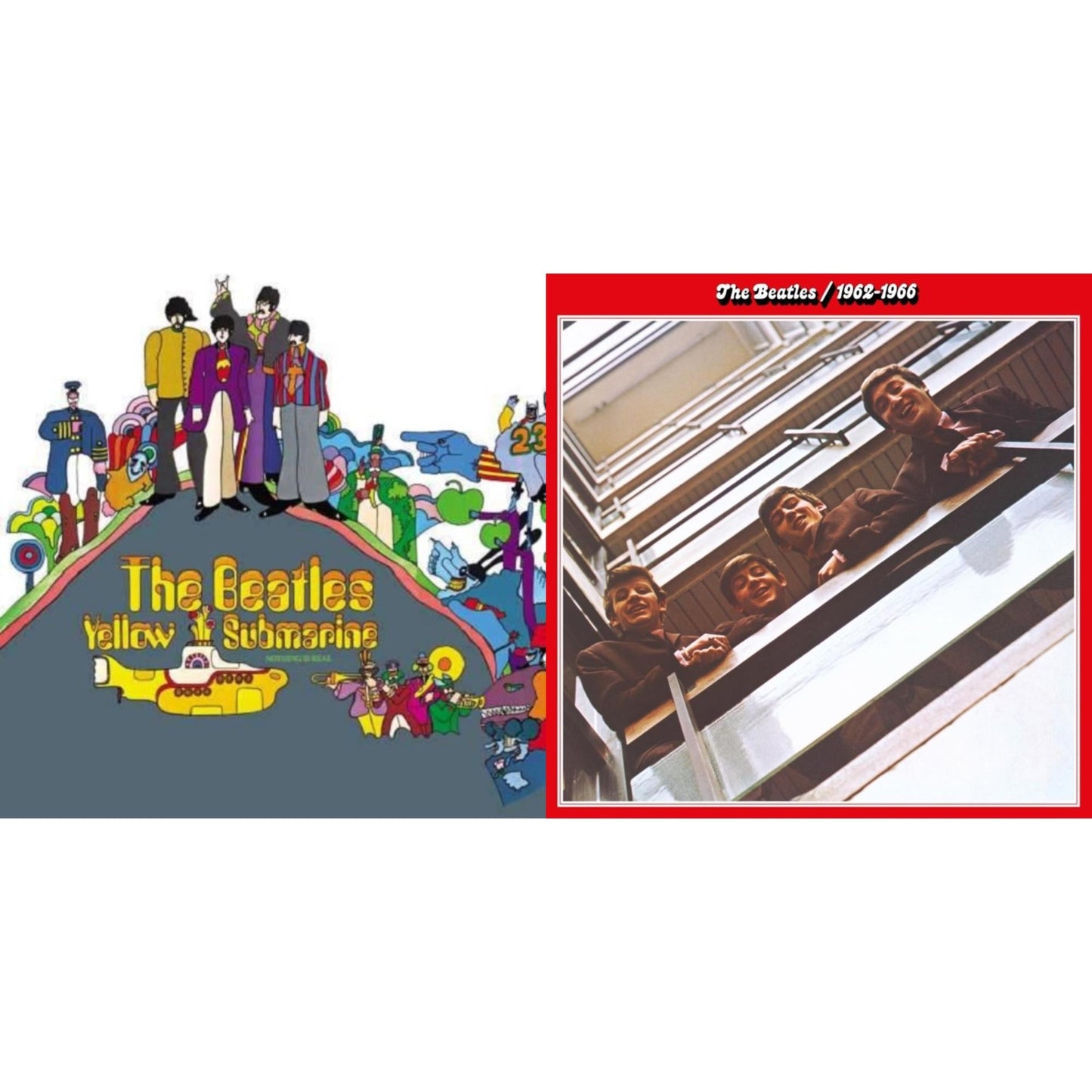 Beatles - Yellow Submarine & Beatles 1962-1966 (2023 Edition) (Half-Speed) (3LP)