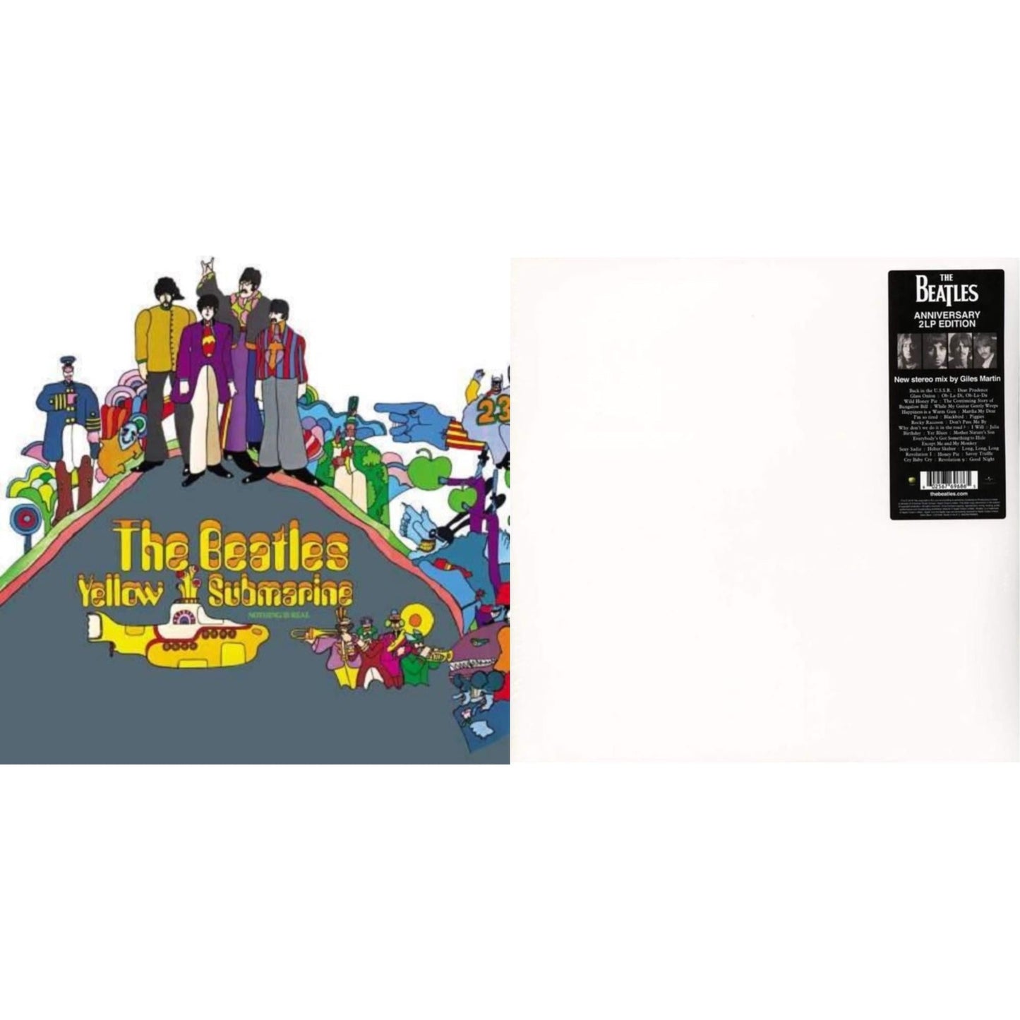 Beatles - Yellow Submarine & Beatles (The White Album) (2LP)